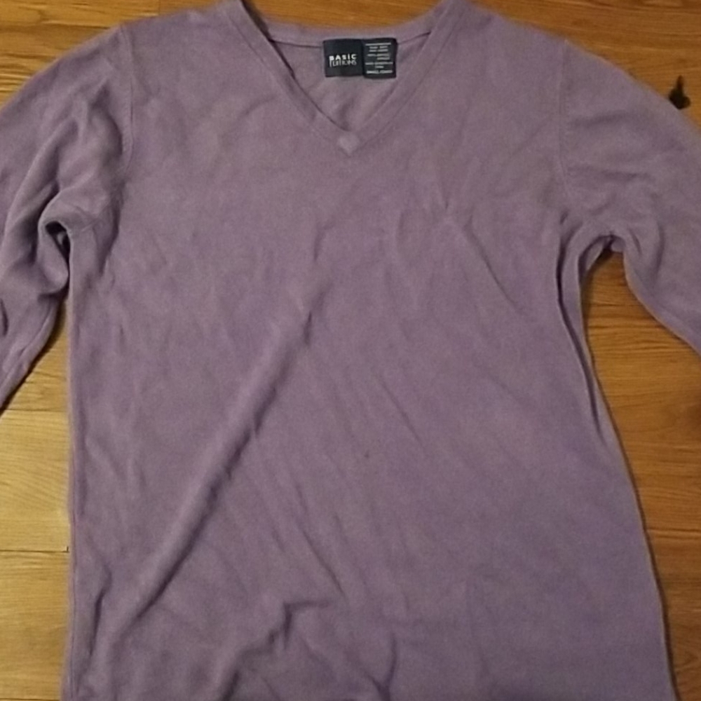 Purple sweater